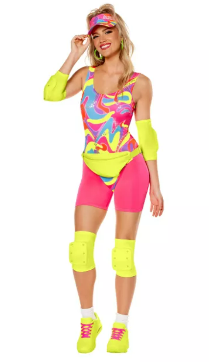 Retro doll costume