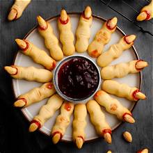 Witch finger cookies